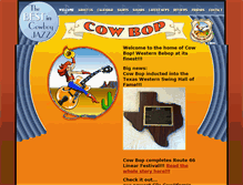 Tablet Screenshot of cowbop.com